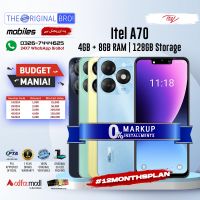 Itel A70 4GB RAM 128GB Storage | PTA Approved | 1 Year Warranty | Installment - The Original Bro