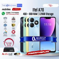 Itel A70 4GB RAM 128GB Storage | PTA Approved | 1 Year Warranty | Installment - The Original Bro