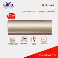 Haier 1 Ton Heat & Cool Inverter Split AC 12HFPAA Golden – On Installment