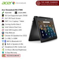 Acer Chromebook R11 C738T - 11.6 Inch Touch Screen - 4GB RAM - 32GB eMMC | 15 Days Warranty - Preloved / Used - The Game Changer - Alfa Orbits