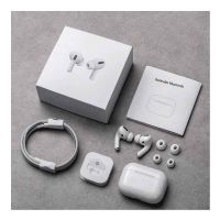 AirPods_Pro Wireless Earbuds Bluetooth 5.0, Super Sound Bass, Charging Case and Extra Ear-Buds, Pop-Up Feature Compatible with All Devices (Gold Edition Replica) - ON INSTALLMENT