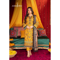 AJRA-07 EMBROIDERED LAWN 3 PCS