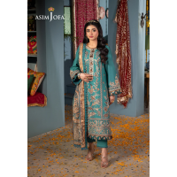 AJRA-10 EMBROIDERED LAWN 3 PCS