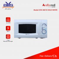 Dawlance 20 Liters Microwave Oven DW-MD15 Solo White – On Installment