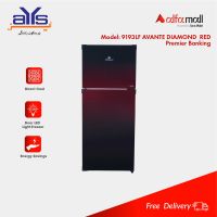 Dawlance Large Size Refrigerator 18 Cubic Feet 9193LF Avante Diamond Red - On Installment PB
