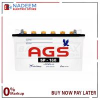 AGS SP-160 Lead Acid Unsealed Car Battery without acid INSTALLMENT