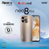 Sparx Neo 8 Plus 4GB + 64GB 6.7" V-Notch Display - On Installments By Sparx Official 