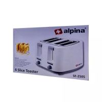 Alpina 4 Slice Cool Touch Toaster 1300 W New Arrival SF-2505 With Free Delivery - Easy Monthly Installment - Spark Technologies