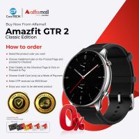 Amazfit GTR 2 Classic Edition Black Color Installment By CoreTECH | Same Day Delivery Selected Area Of Karachi