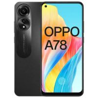 Oppo A78 8GB RAM 256GB Misty Black | 1 Year Warranty | PTA Approved | Other Bank BNPL By Spark Tech