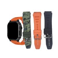 Haino Teko S2 Ultra Smart Watch With 3 Pair Strap With Free Delivery On Installment By Spark Technologies