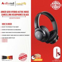 Anker Soundcore Q20i Hybrid Active Noise Cancelling Headphones, Wireless Over-Ear Bluetooth, 40H Long ANC Playtime Mobopro1 - Installment