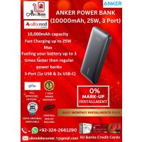 ANKER ULTRA POWER BANK 25W LCD DISPLAY 10,000 mAh On Easy Monthly Installments By ALI's Mobile