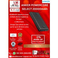 ANKER POWERCORE SELECT 20,000mAh POWER BANK On Easy Monthly Installments By ALI's Mobile
