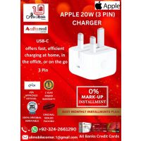APPLE 20W (3 PIN) CHARGER On Easy Monthly Installments By ALI's Mobile