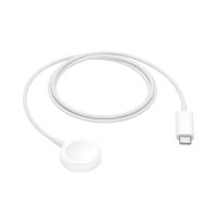 Apple Watch Magnetic Fast Charger USB-C 1M Cable 1M MLWJ3 White With Free Delivery On Installment By Spark Tech