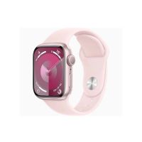 Apple Watch Series 9 41mm Aluminum Case with Pink Sport Band With Free Delivery On Installment By SPark Tech