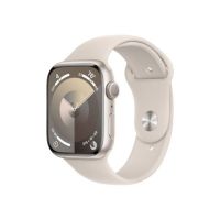 Apple Watch Series 9 45mm Aluminum Case With Starlight Sports Band With Free Delivery On Installment By Spark Tech