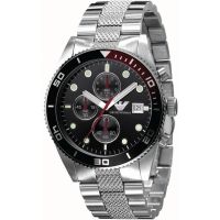 Emporio Armani Men’s Chronograph Quartz Stainless Steel Black Dial 42mm Watch AR5855 On 12 Months Installments At 0% Markup