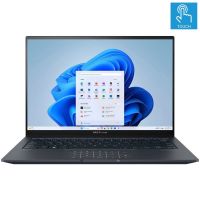 Asus Zenbook 14X Q410VA-EVO.I5512 OLED Touchscreen Laptop - Intel Core i5-13500H, 8GB DDR5, 512GB SSD, Intel Iris Xe Graphics, Backlit KB, 14.5" OLED Display, Windows 11 | Inkwell Gray (International Warranty) - (Installment)