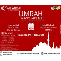 Umrah Budget Package Double - INSTALLMENT