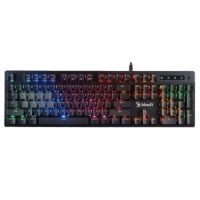 Bloody Mecha-Like Switch 7-Color Neon Backlit Gaming Keyboard (B500N) Grey With Free Delivery On Installment By Spark Technologies.