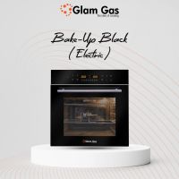 Glam Gas Bake-Up Black Electric Built-in Oven