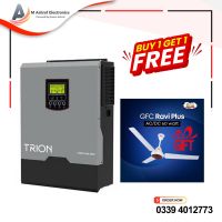 Trion Wise Plus-3004 3000W Off-Grid Solar Inverter with Solar Charge Controller With Free Gift GFC FAN AD/DC 60Watts Installment