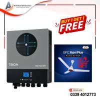  TRION WISE PLUS- 8004 Off-Grid 8000W Solar Inverter With Free Gift GFC FAN AD/DC 60Watts Installment