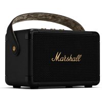 Marshall Kilburn II Portable Bluetooth Speaker Black and Brass With free Delivery By Spark Tech (Other Bank BNPL)