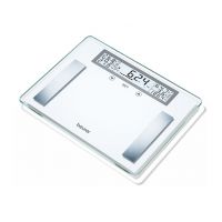 Beurer Glass Diagnostic Bathroom Scale With Extra Large Platform And 200 Kg Capacity (BG 51 XXL) On Installment ST With Free Delivery  