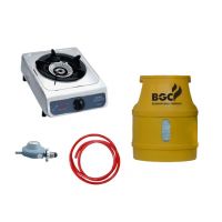 BGC LPG Composite Cylinder 5Kg (Package : Grip Stove , Gas Pipe & 3 Star Regulator) - Installments