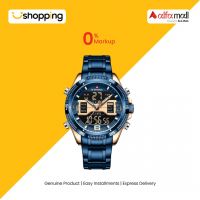 NaviForce Dual Time Exclusive Edition Men’s Watch (NF-9201-3) - On Installments - ISPK-0139