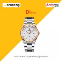 NaviForce Executive Date Edition Men's Watch Silver (NF-9200-2) - On Installments - ISPK-0139