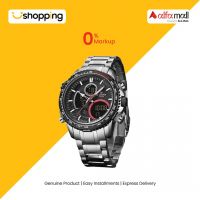 NaviForce Dual Time Working Men’s Watch Silver (NF-9182-2) - On Installments - ISPK-0139