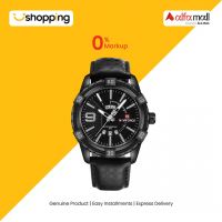 NaviForce Day and Date Working Men’s Watch Black (NF-9117-11) - On Installments - ISPK-0139