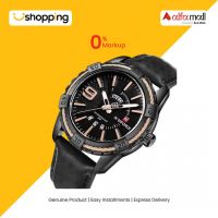 NaviForce Day and Date Working Men’s Watch Black (NF-9117-4) - On Installments - ISPK-0139