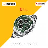 Naviforce Dual Time Exclusive Edition Men's Watch Silver (NF-9197-5) - On Installments - ISPK-0139