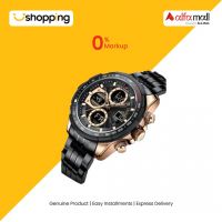 Naviforce Dual Time Exclusive Edition Men's Watch Black (NF-9197-8) - On Installments - ISPK-0139