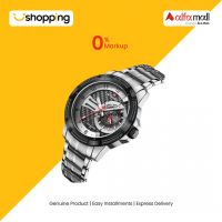 Naviforce Exclusive Date Watch For Men Silver (NF-9206-6) - On Installments - ISPK-0139