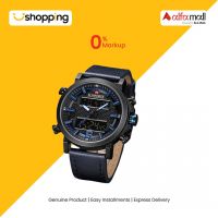 Naviforce Dual Time Edition Men's Watch Blue (NF-9135-3) - On Installments - ISPK-0139