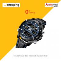 Naviforce Dual Time Edition Men's Watch Black (NF-9194-3) - On Installments - ISPK-0139