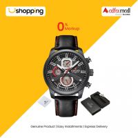 Naviforce Novicius Edition Watch For Men Black (NF-9211-4) - On Installments - ISPK-0139