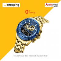 Naviforce Pulso Digital Men’s Watch Golden (NF-9205-1) - On Installments - ISPK-0139