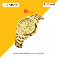 Naviforce Executive Edition Watch For Men Gold (NF-9212-6) - On Installments - ISPK-0139