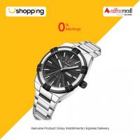 Naviforce Giorno Edition Watch For Men Silver (NF-9218-4) - On Installments - ISPK-0139