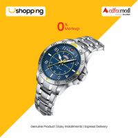 Naviforce Day And Date Watch For Men Silver (NF-9204-8) - On Installments - ISPK-0139