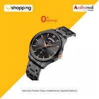 Naviforce Day And Date Edition Watch For Men Black (NF-9213-4) - On Installments - ISPK-0139