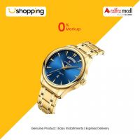 Naviforce Day And Date Edition Watch For Men Golden (NF-9213-1) - On Installments - ISPK-0139