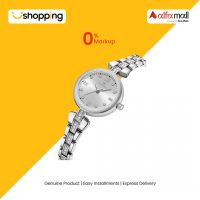 Naviforce Exclusive Edition Watch For Women - Silver (NF-5034-1) - On Installments - ISPK-0139